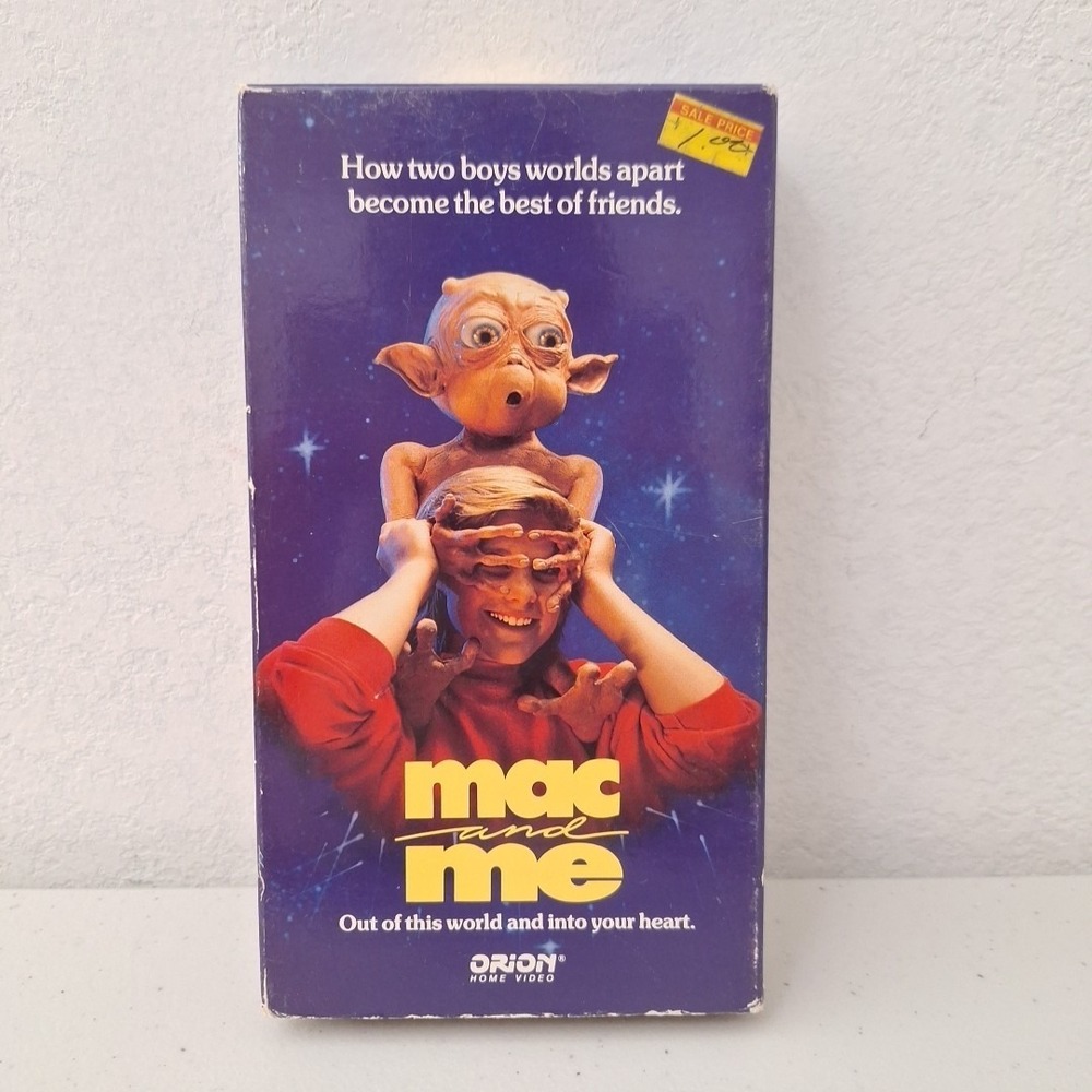 Mac And Me (1988) VHS Orion SP Mode - Cult Classic Original Box Great Condition